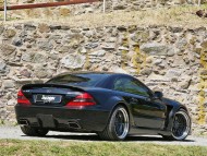 Download SL 63 back black cabriolet Inden Design / Mercedes