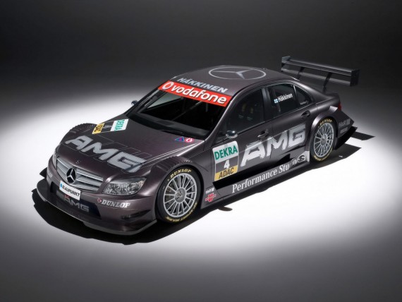 Free Send to Mobile Phone AMG DTM C Class 2007 Mercedes wallpaper num.129