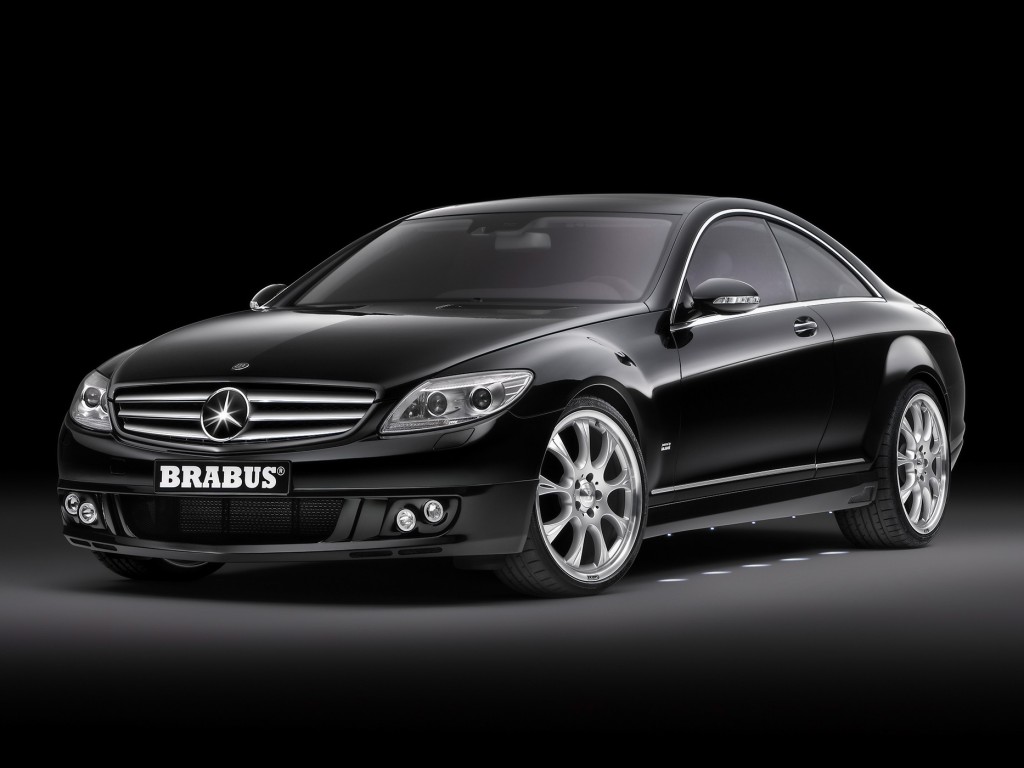 Download Brabus SV12 S Biturbo Coupe 2007 Mercedes wallpaper / 1024x768
