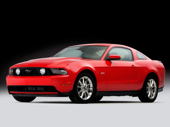 Free Send to Mobile Phone red front 5.0 GT Mustang wallpaper num.8