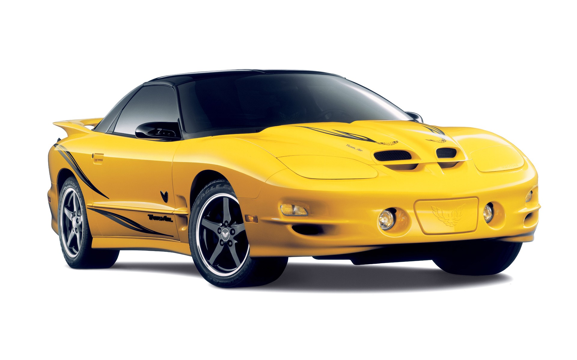 Download full size yellow front KCY 954 Pontiac wallpaper / 1920x1200