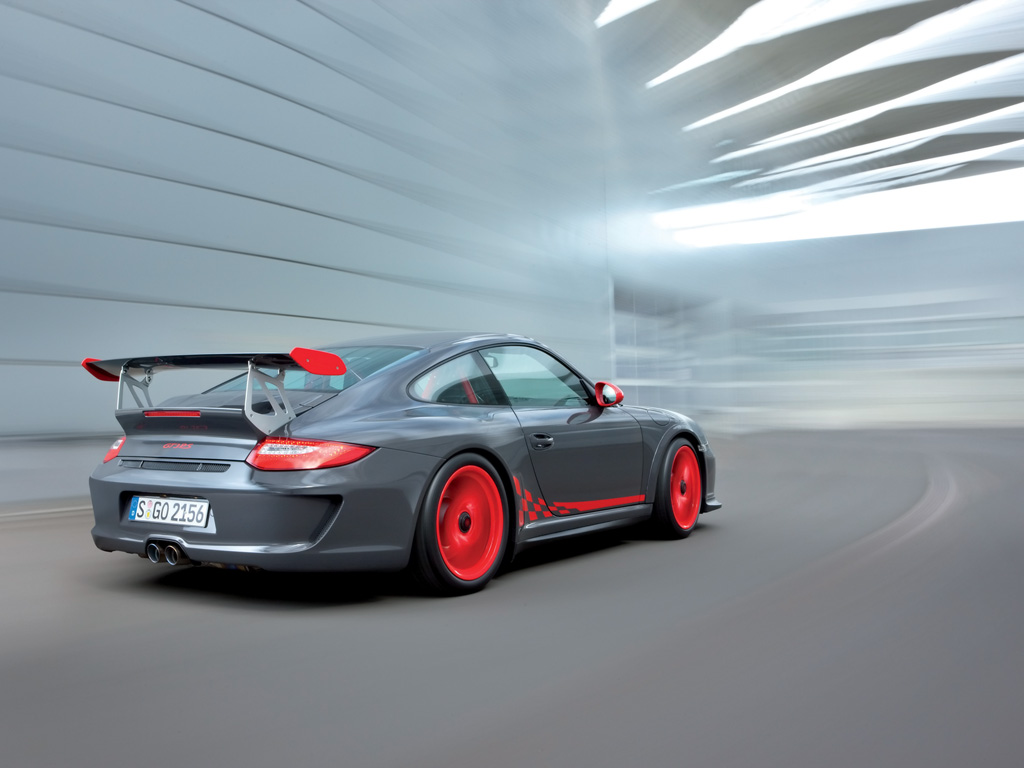 Download GT3 RS back Porshe wallpaper / 1024x768