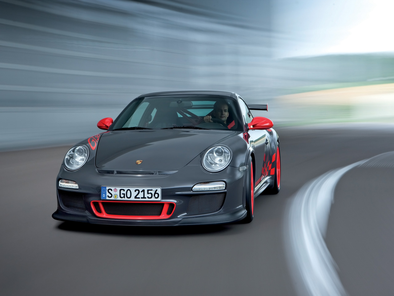 Download full size GT3 RS front Porshe wallpaper / 1280x960