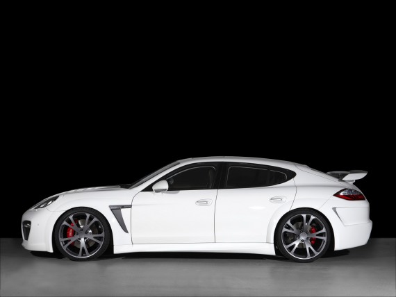 Free Send to Mobile Phone Concept one white side Porshe wallpaper num.87