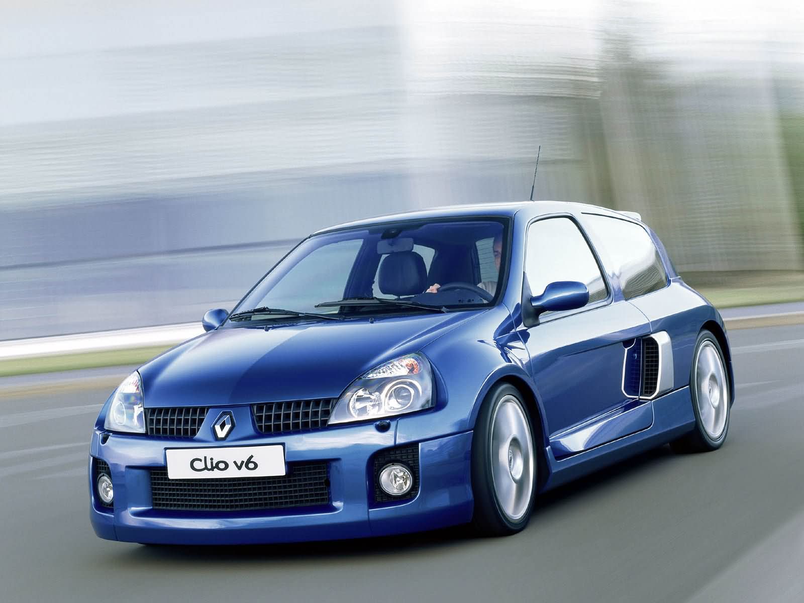 Download High quality Blue Slio v6 Renault wallpaper / 1600x1200