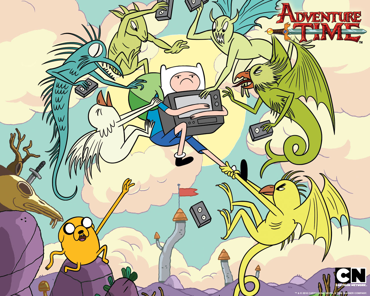 Download HQ kinopoisk.ru Adventure Time with Finn 26 2338 3B Jake 2040782 w 1280 Adventure Time with Finn & Jake wallpaper / 1280x1024