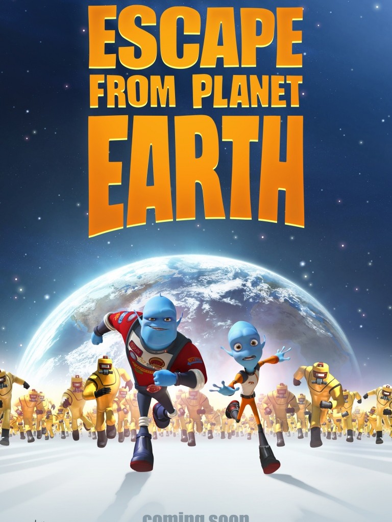 Download full size Escape from Planet Earth wallpaper / Cartoons / 768x1024