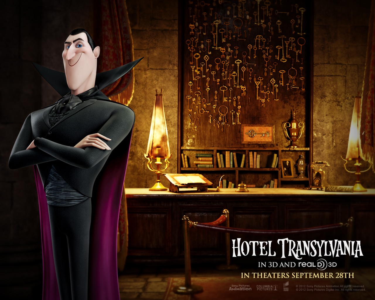 Download full size Hotel Transylvania wallpaper / Cartoons / 1280x1024
