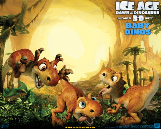 Free Send to Mobile Phone Ice Age Dawn Of The Dinosaurs Cartoons wallpaper num.11