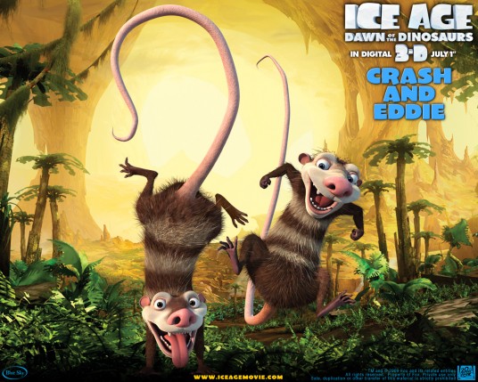 Free Send to Mobile Phone Ice Age Dawn Of The Dinosaurs Cartoons wallpaper num.10