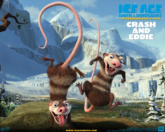 Free Send to Mobile Phone Ice Age Dawn Of The Dinosaurs Cartoons wallpaper num.16