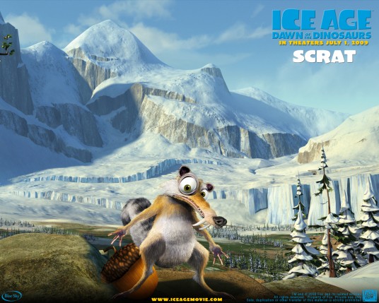 Free Send to Mobile Phone Ice Age Dawn Of The Dinosaurs Cartoons wallpaper num.17
