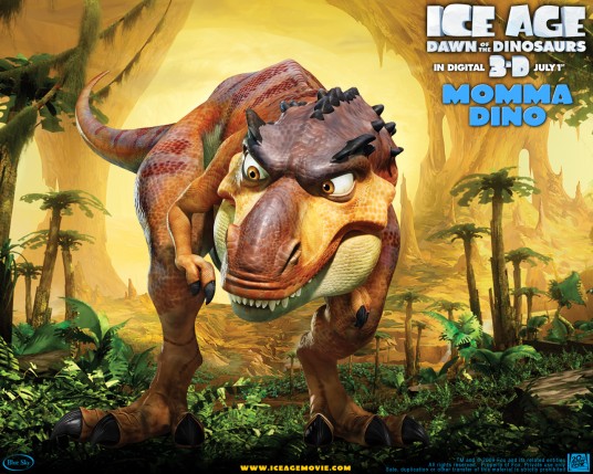 Free Send to Mobile Phone Ice Age Dawn Of The Dinosaurs Cartoons wallpaper num.14