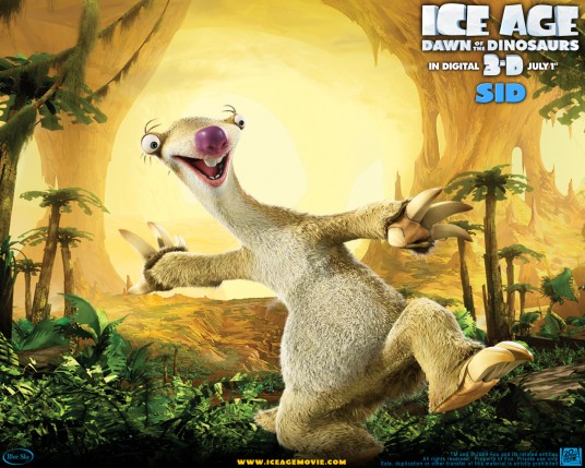 Free Send to Mobile Phone Ice Age Dawn Of The Dinosaurs Cartoons wallpaper num.6