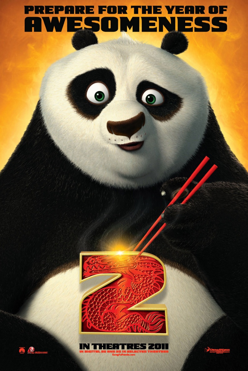 Download full size Awesomeness Kung Fu Panda 2 wallpaper / 800x1198