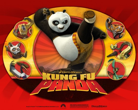 Free Send to Mobile Phone Kung Fu Panda Cartoons wallpaper num.3