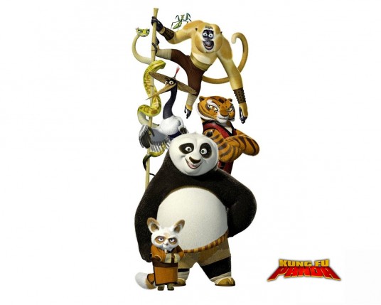 Free Send to Mobile Phone Kung Fu Panda Cartoons wallpaper num.31