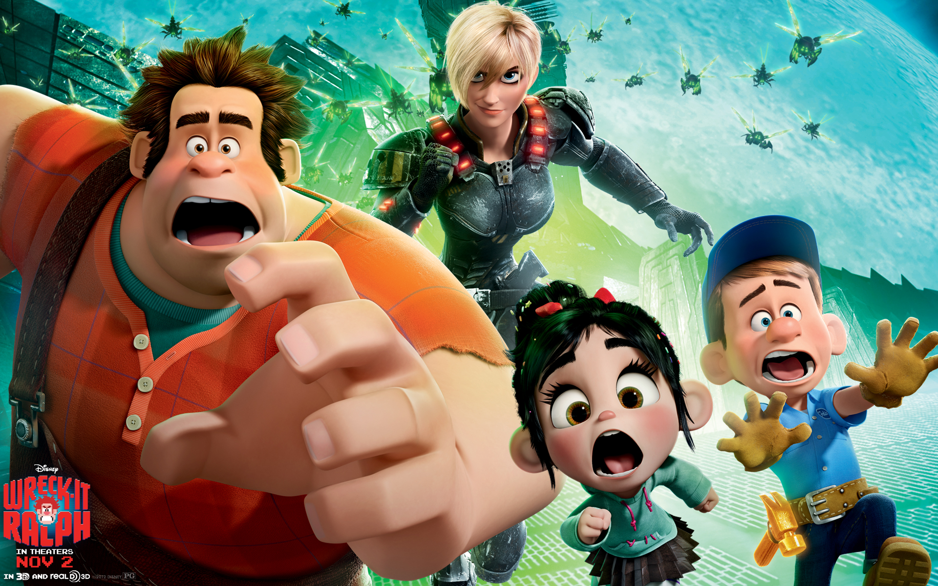 Download High quality Wreck It Ralph wallpaper / Cartoons / 1920x1200