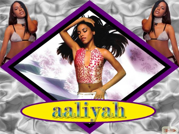 Free Send to Mobile Phone Aaliyah Celebrities Female wallpaper num.7