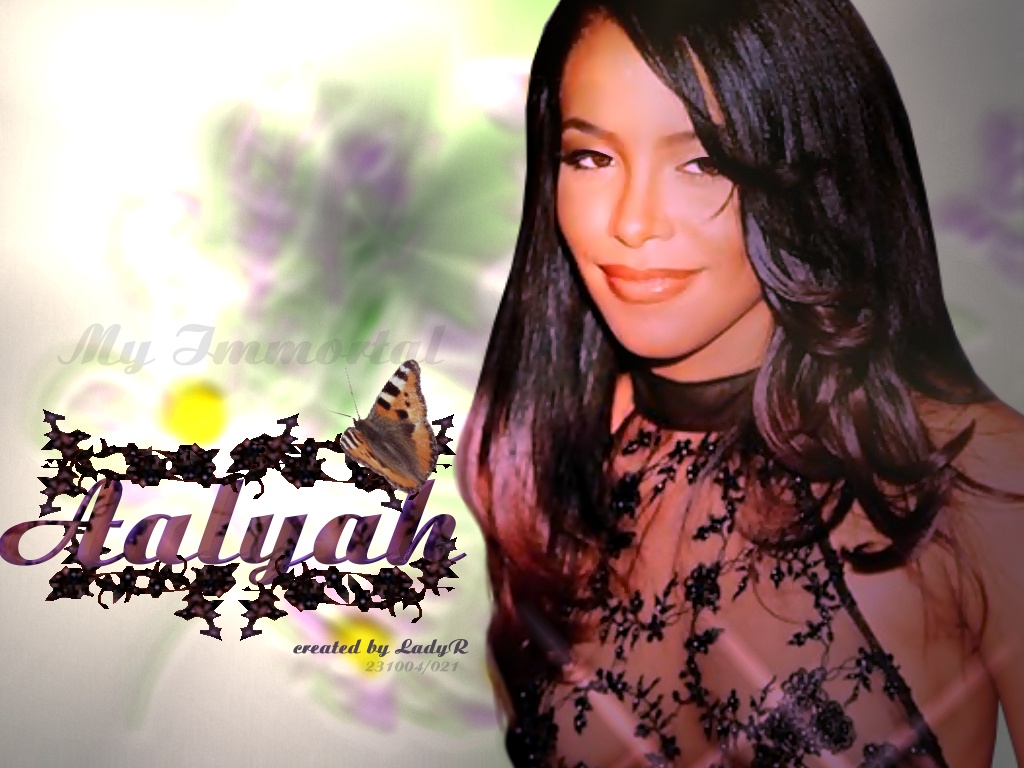 Full size Aaliyah wallpaper / Celebrities Female / 1024x768