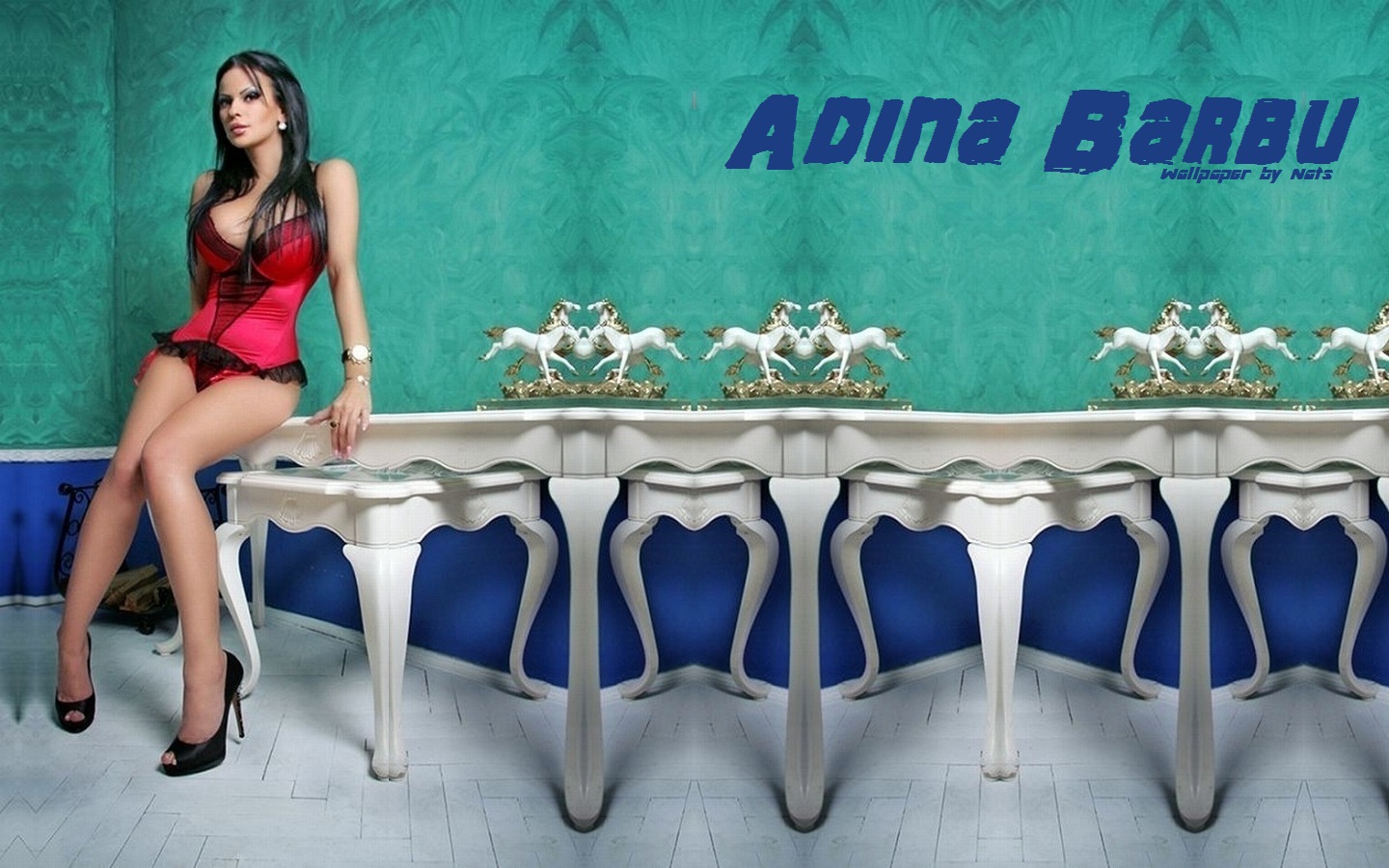 Download full size Adina Barbu wallpaper / Celebrities Female / 1440x900