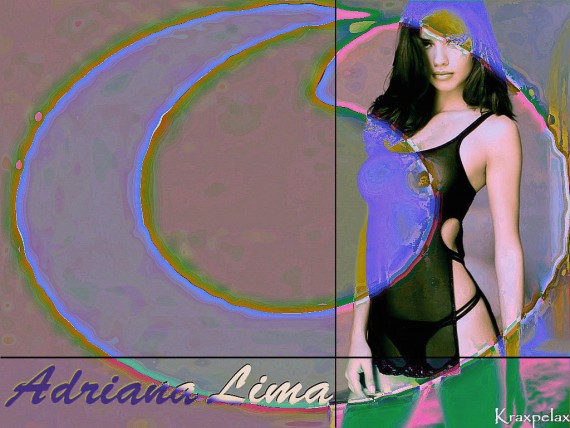 Free Send to Mobile Phone Adriana Lima Celebrities Female wallpaper num.176