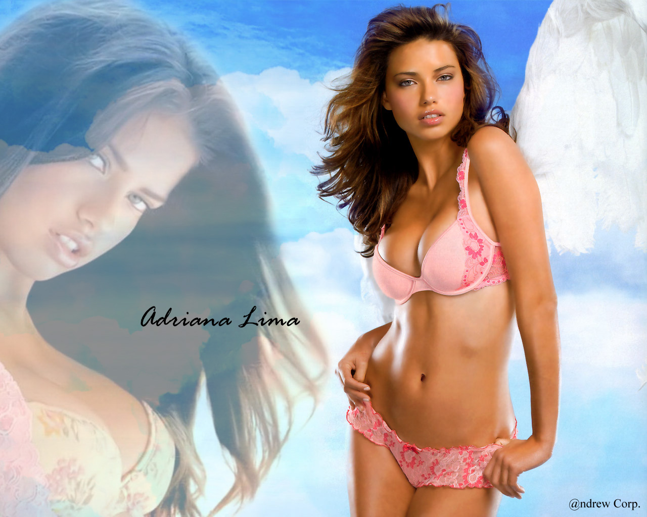 Download full size Adriana Lima wallpaper / Celebrities Female / 1280x1024