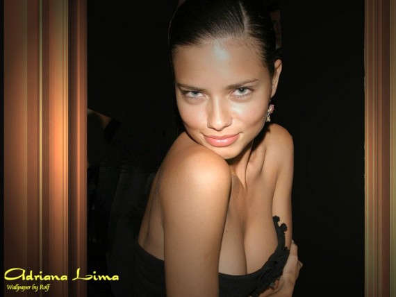 Free Send to Mobile Phone Adriana Lima Celebrities Female wallpaper num.173