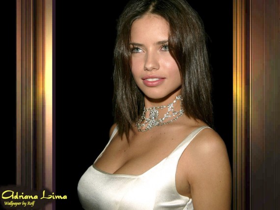 Free Send to Mobile Phone Adriana Lima Celebrities Female wallpaper num.174