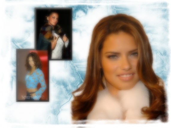 Free Send to Mobile Phone Adriana Lima Celebrities Female wallpaper num.86