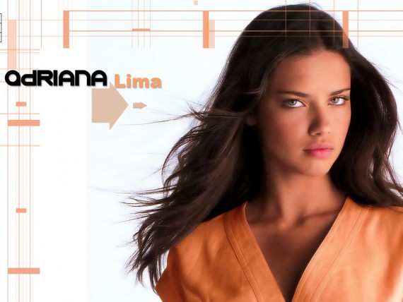 Free Send to Mobile Phone Adriana Lima Celebrities Female wallpaper num.7