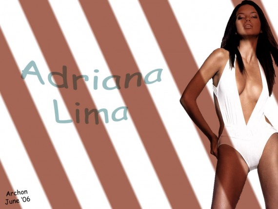 Free Send to Mobile Phone Adriana Lima Celebrities Female wallpaper num.63