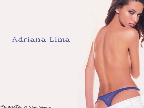 Free Send to Mobile Phone Adriana Lima Celebrities Female wallpaper num.4