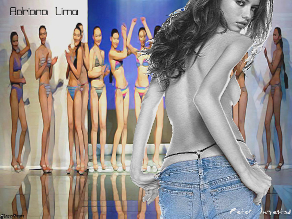 Download Adriana Lima / Celebrities Female wallpaper / 1024x768