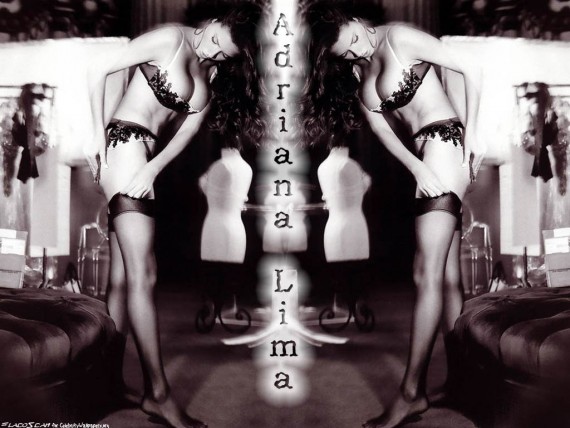 Free Send to Mobile Phone Adriana Lima Celebrities Female wallpaper num.141
