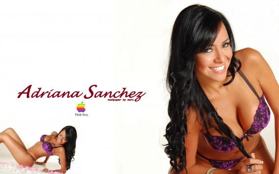 Free Send to Mobile Phone Adriana Sanchez Celebrities Female wallpaper num.1