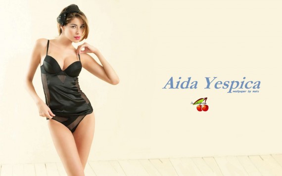 Free Send to Mobile Phone Aida Yespica Celebrities Female wallpaper num.38