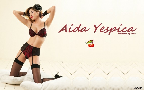 Free Send to Mobile Phone Aida Yespica Celebrities Female wallpaper num.21