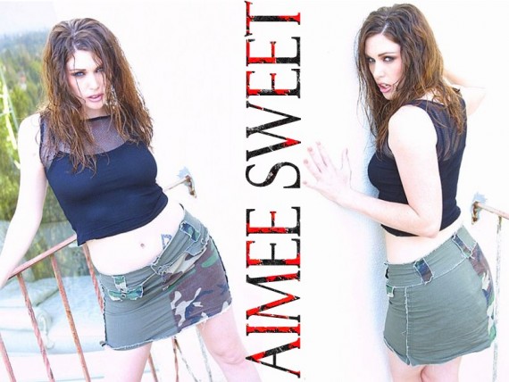Free Send to Mobile Phone Aimee Sweet Celebrities Female wallpaper num.1