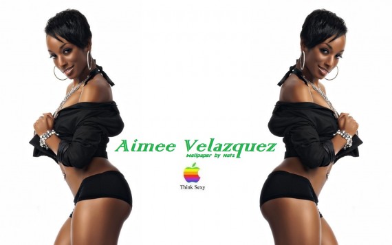 Free Send to Mobile Phone Aimee Velazquez Celebrities Female wallpaper num.9