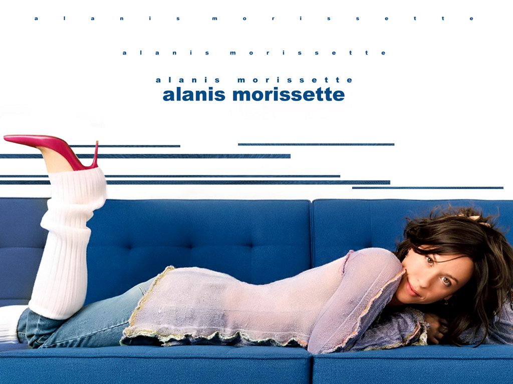 Full size Alanis Morissette wallpaper / Celebrities Female / 1024x768