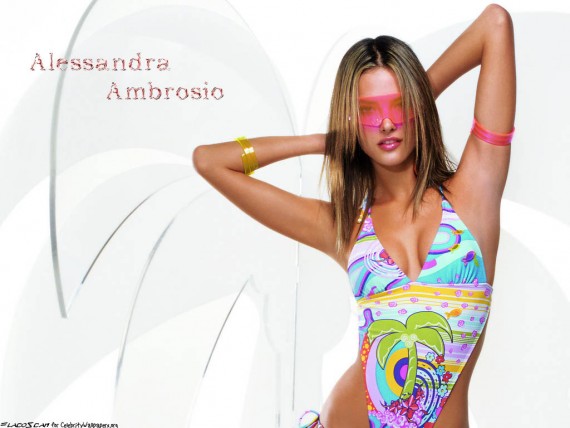 Free Send to Mobile Phone Alessandra Ambrosio Celebrities Female wallpaper num.62
