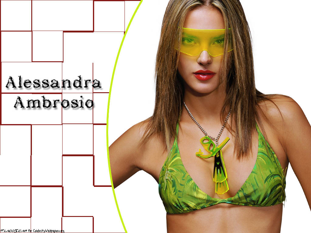 Full size Alessandra Ambrosio wallpaper / Celebrities Female / 1024x768