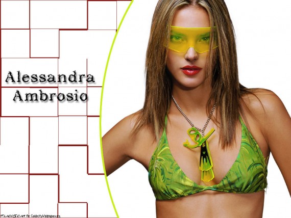 Free Send to Mobile Phone Alessandra Ambrosio Celebrities Female wallpaper num.60