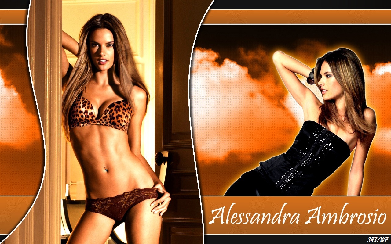 Download HQ Alessandra Ambrosio wallpaper / Celebrities Female / 1280x800