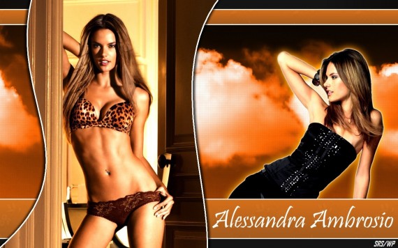 Free Send to Mobile Phone Alessandra Ambrosio Celebrities Female wallpaper num.282