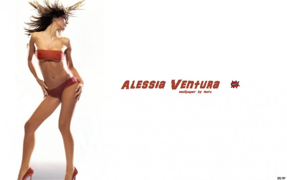 Free Send to Mobile Phone Alessia Ventura Celebrities Female wallpaper num.4