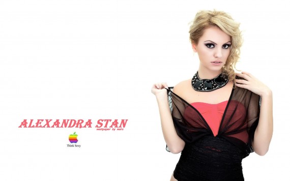 Free Send to Mobile Phone Alexandra Stan Celebrities Female wallpaper num.22