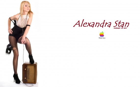 Free Send to Mobile Phone Alexandra Stan Celebrities Female wallpaper num.18