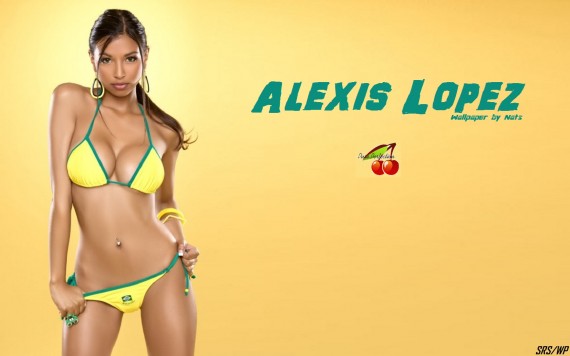 Free Send to Mobile Phone Alexis Lopez Celebrities Female wallpaper num.3
